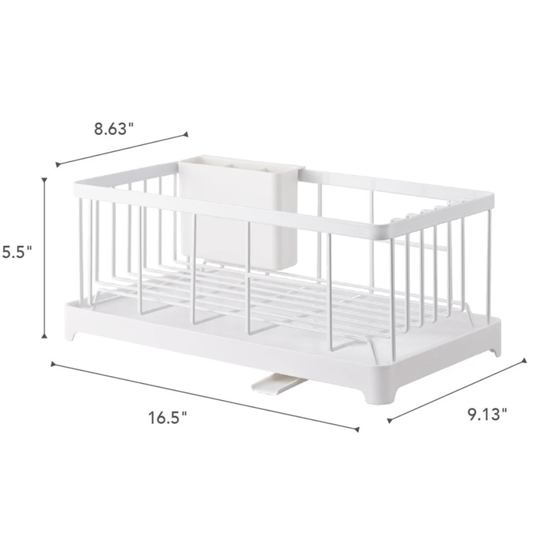 Yamazaki White Wire Dish Rack