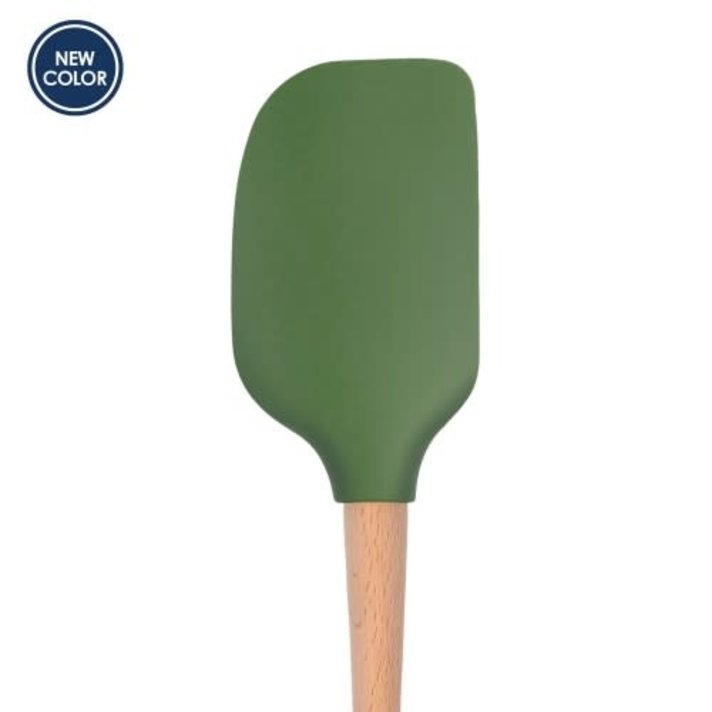 Cocinaware Aqua Silicone Spatula With Wood Handle