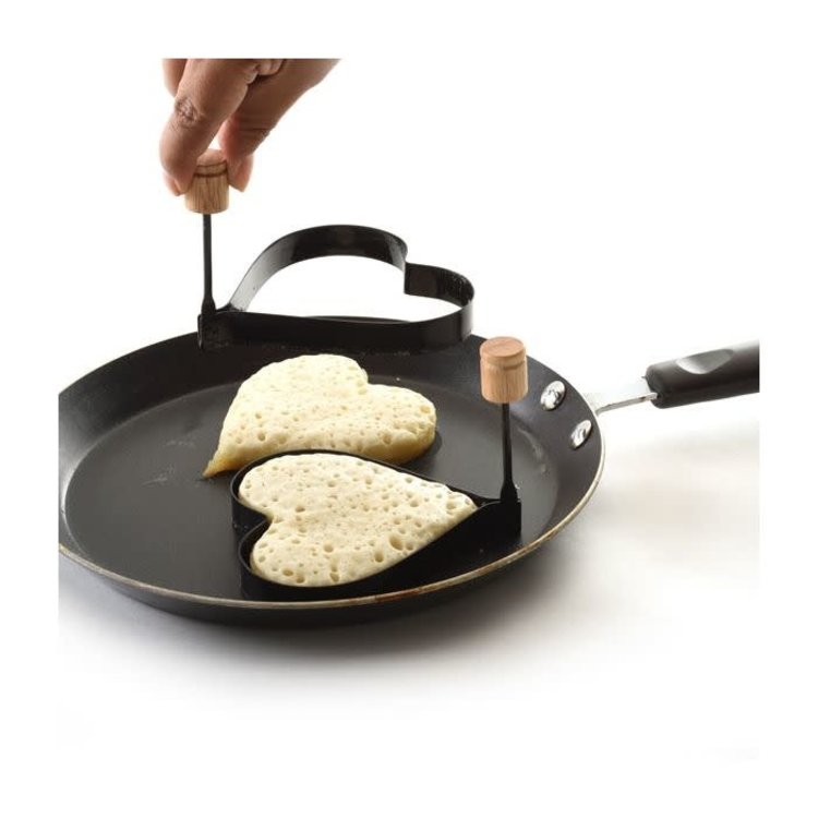 Heart Egg Rings, set of 2