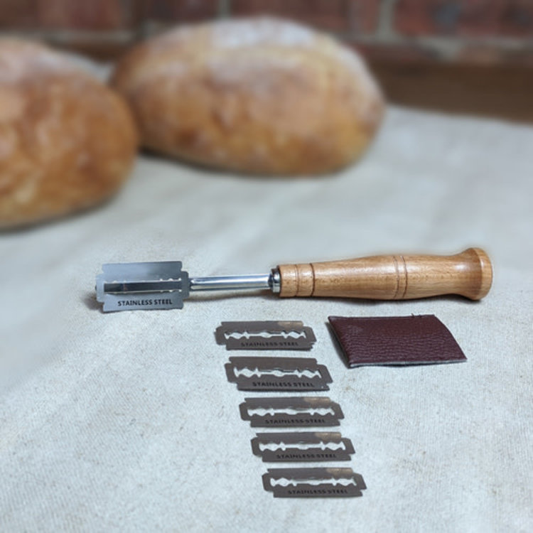 Wood Handle Lame Bread Scorer