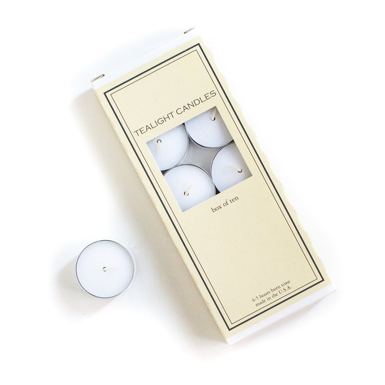 Tealight Candles, set of 10