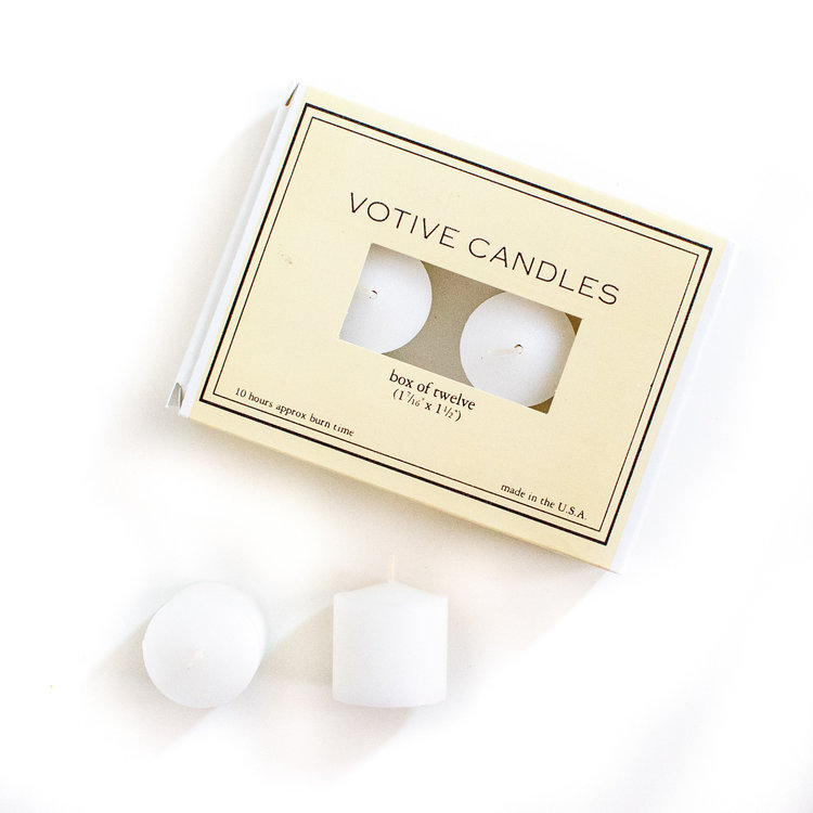 Votive Candles, set of 12