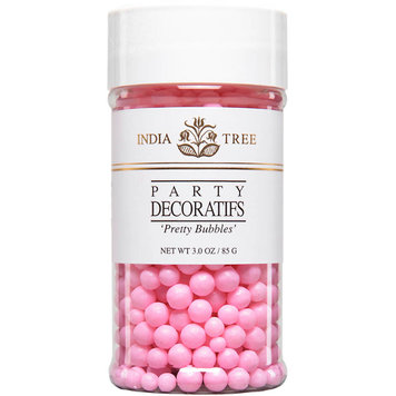 3oz Large Round Pink Natural Sprinkles