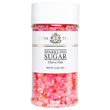 3.5oz Cherry Pink  Sanding Sugar
