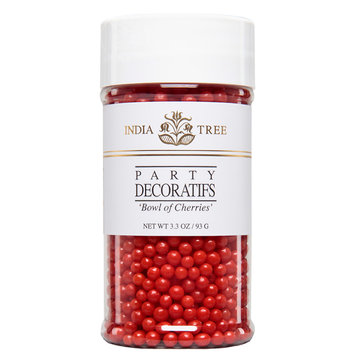 3.3oz Small Round Red Natural Sprinkles