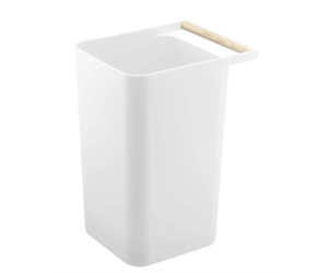 Yamazaki Home Como Trash Can - White