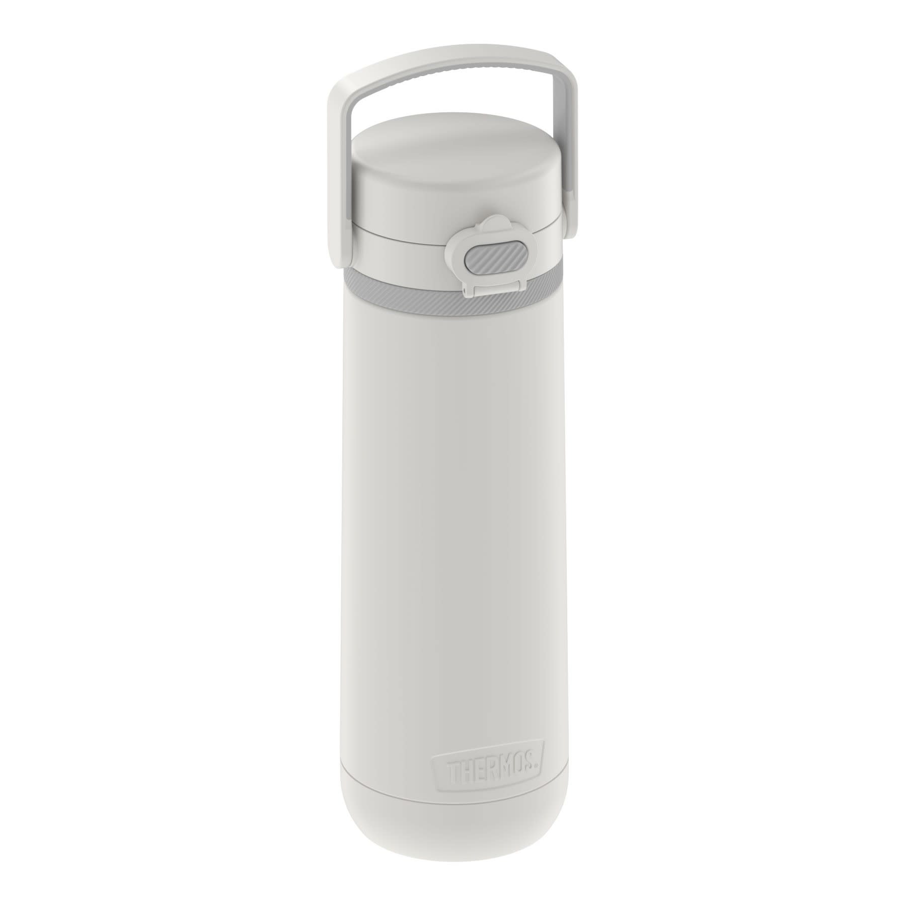 Thermoflask Set of 2 16 oz Stainless Steel Bottles (White/Blue)
