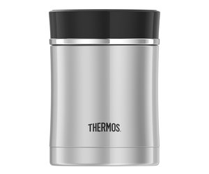 Thermos 16 oz Food Jar Cold Vacuum Insulated Stainless Steel - No
