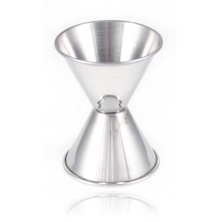 thumbnail image 2 of Jack Daniels Double Barrel Jigger - Official 1oz/2oz Stainless Steel Measuring Cup 2 of 14