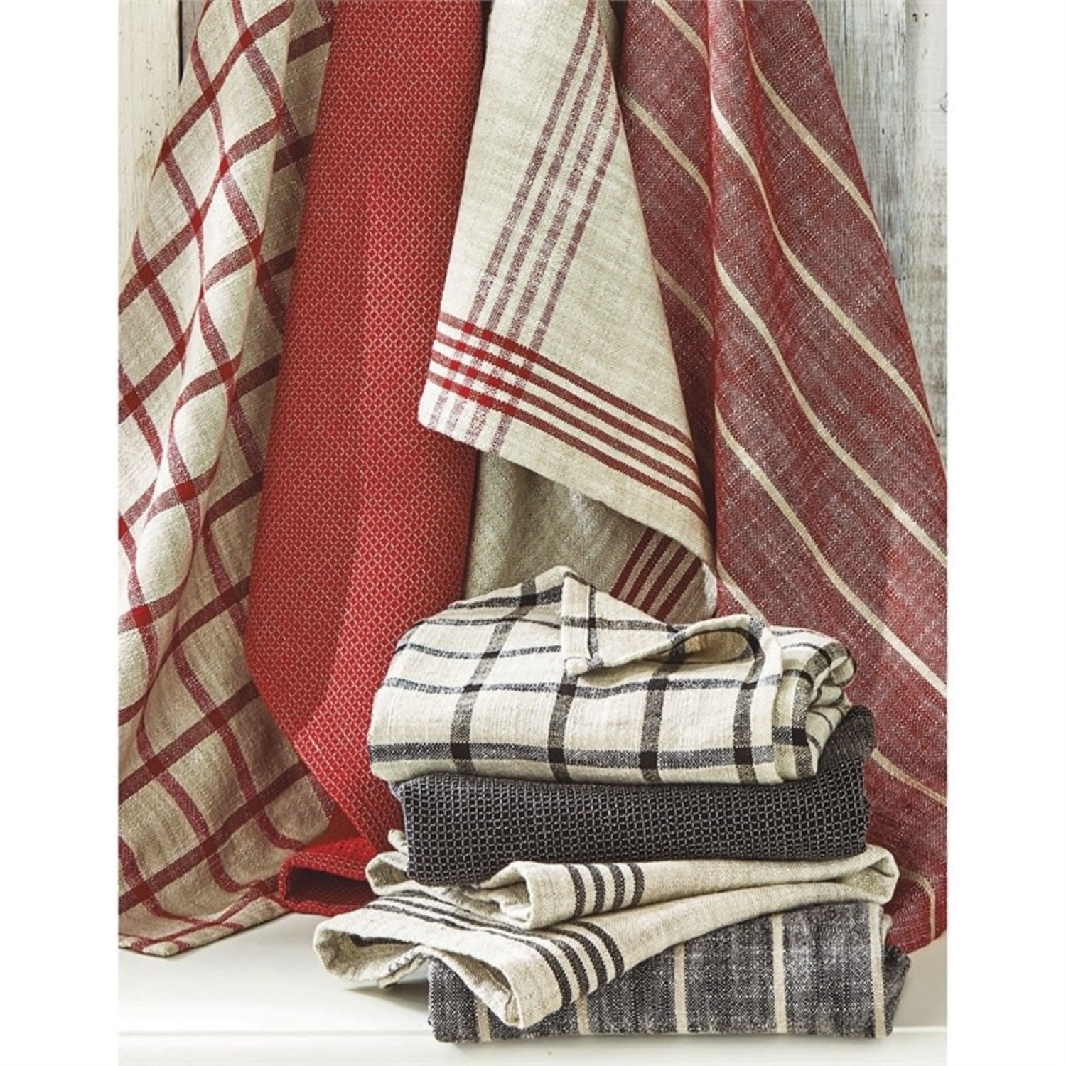 dishtowels s/4, canyon rust - Whisk