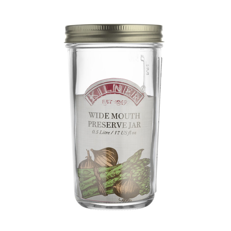 17oz Kilner Wide Mouth Canning Jar