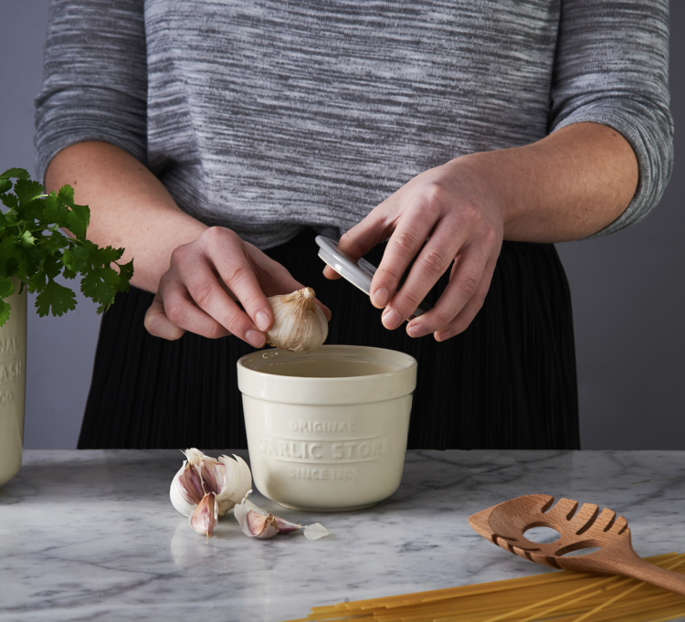 Garlic Keeper & Grater