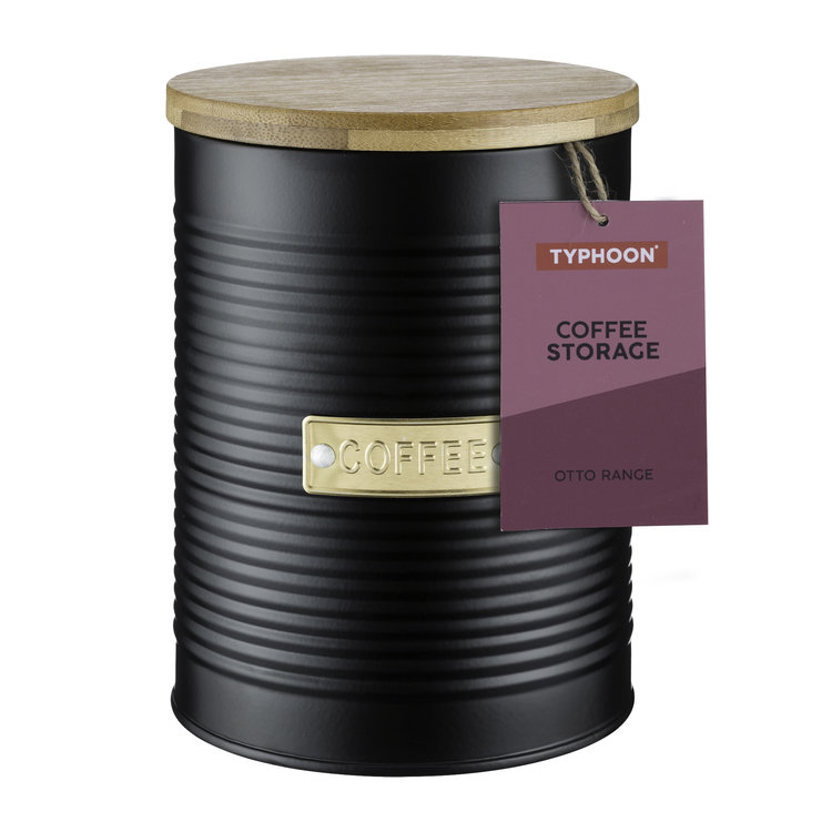 Black Coffee Tin