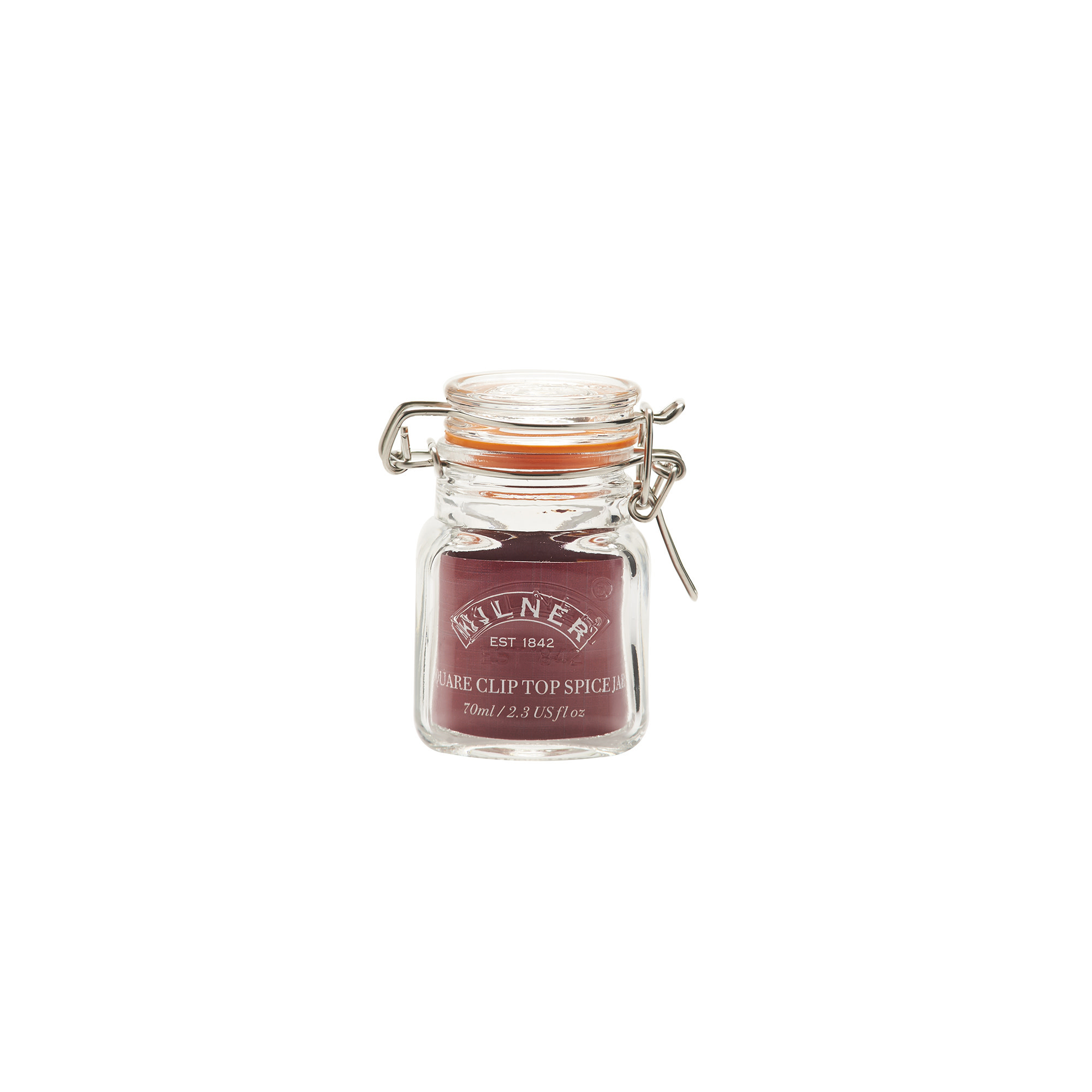 Kilner Spice Jar 2.4 oz, Set of 12 - Clear