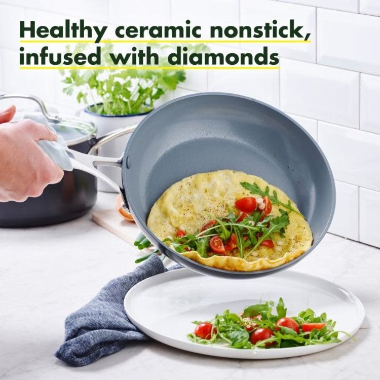 Green Pan 11" Valencia Pro Ceramic & Hard Anodized Frying Pan