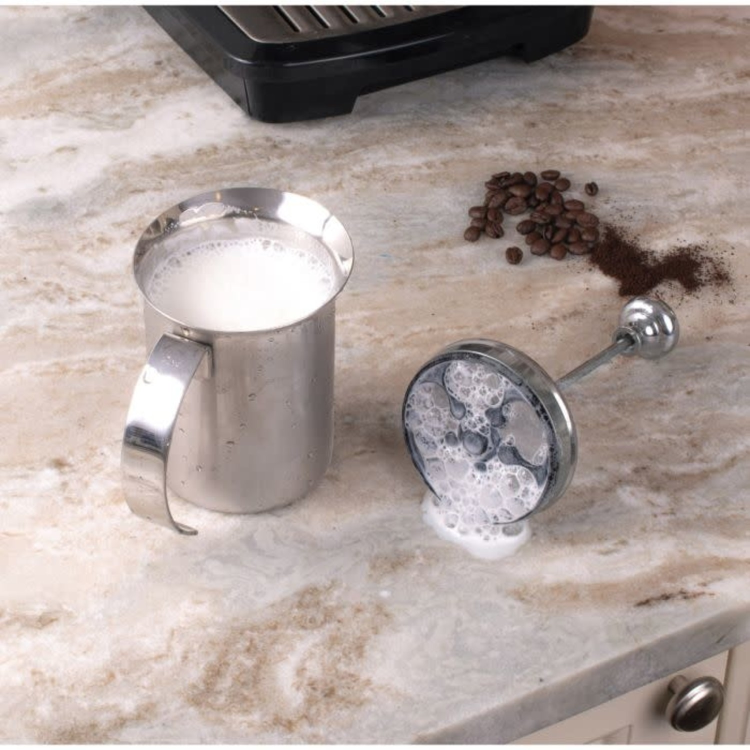 Milk Frother with Batteries Included Online