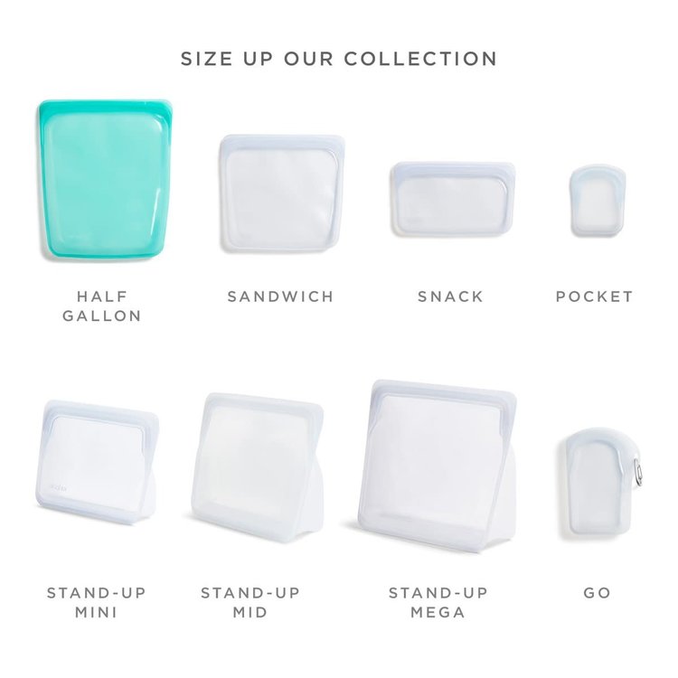 Stasher Stasher Half Gallon Blue Storage Bag