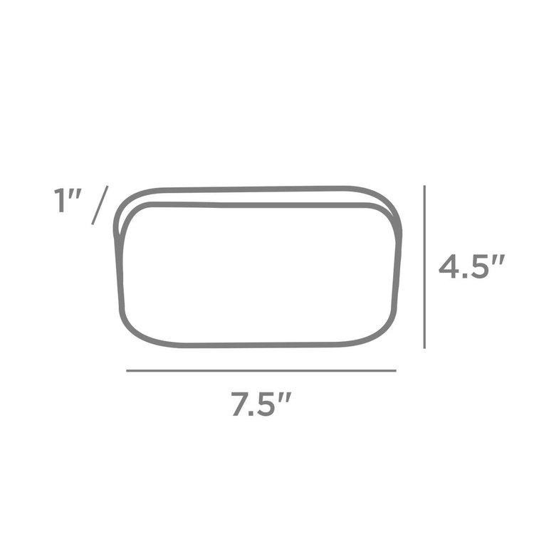 Stasher Stasher Red Snack Storage Bag