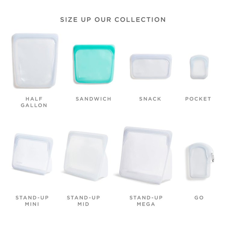 Stasher Stasher Blue Sandwich Storage Bag