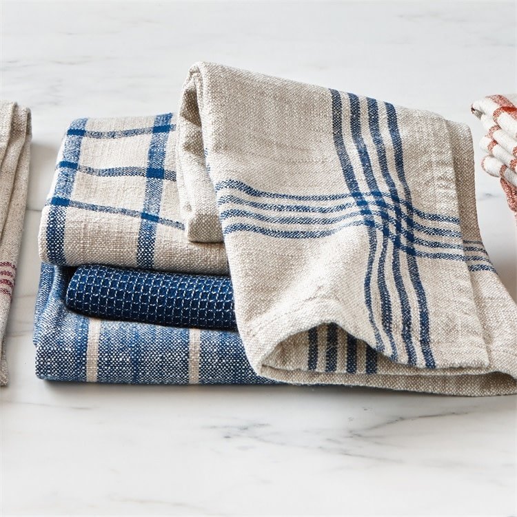 Canyon Midnight Blue Dishtowels, set of 4
