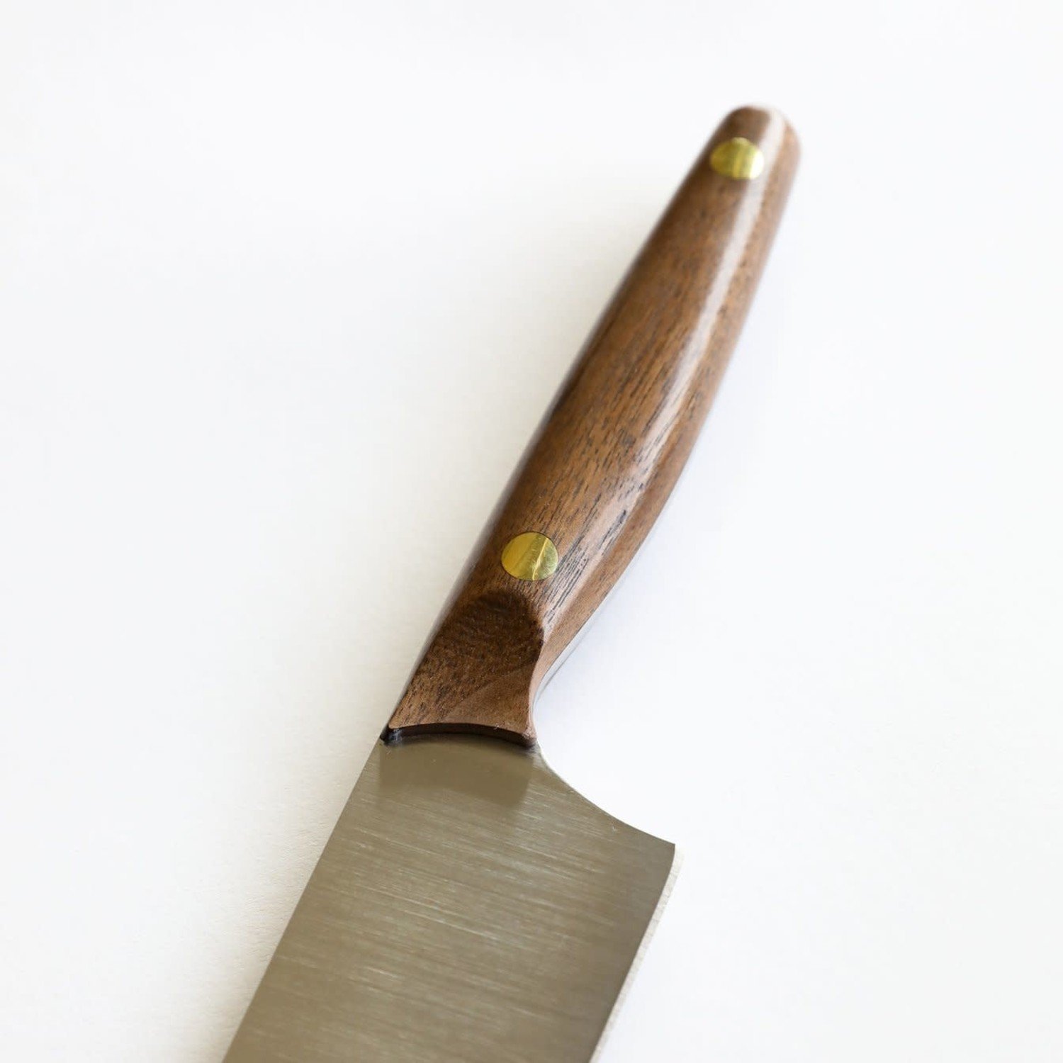 Vtg MCM Samurai Steak Knives Stainless Steel 8 Wood Handle 8 Knife  Sharpener