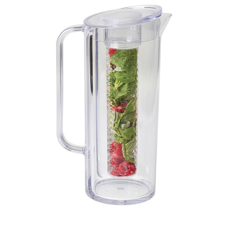 Half Gallon Plastic Pitcher with Infuser