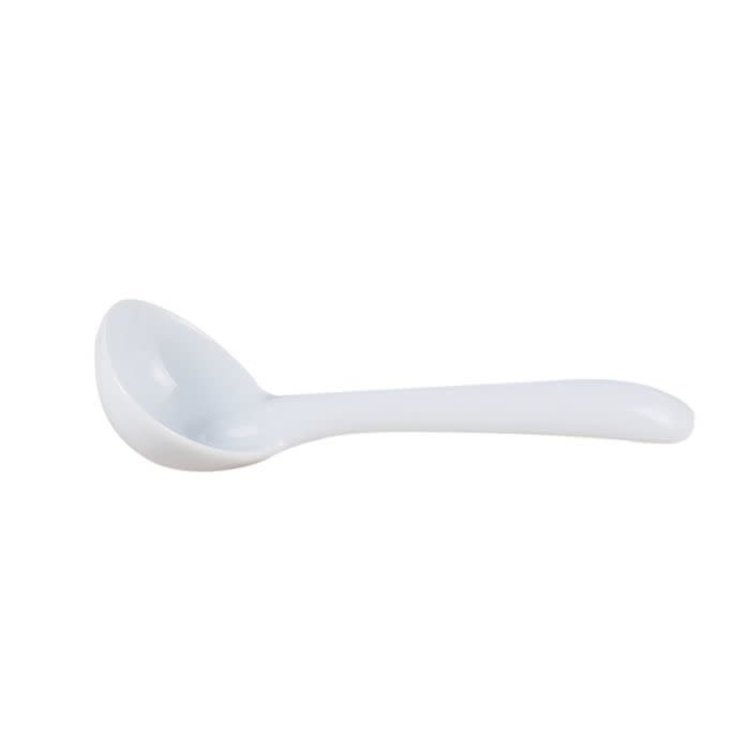 White Ceramic Sauce Ladle
