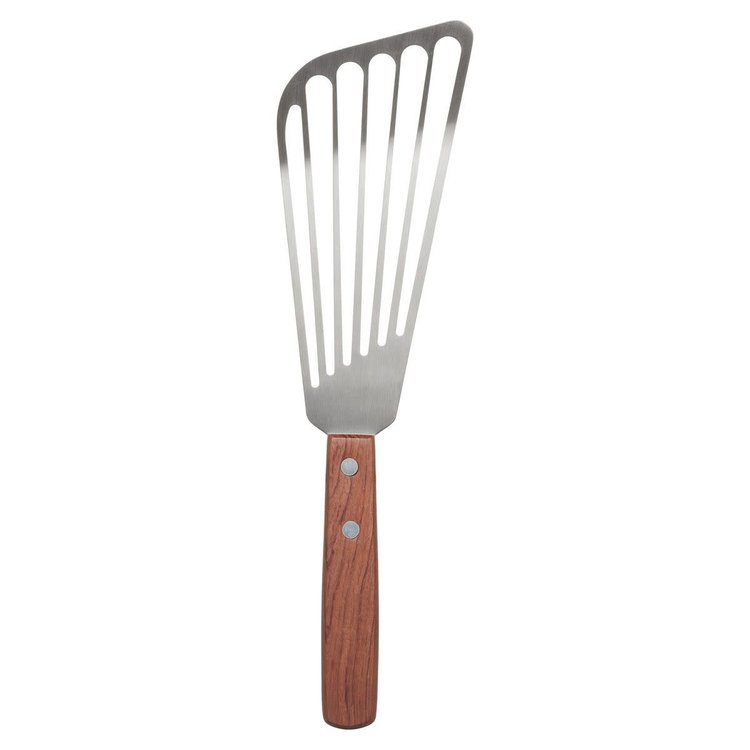 Wood Handle Fish Spatula/Turner