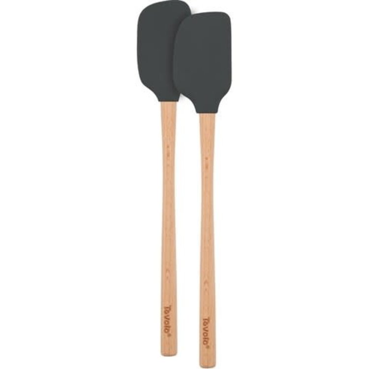 Tovolo Tovolo Charcoal Mini Spatula & Spoonula