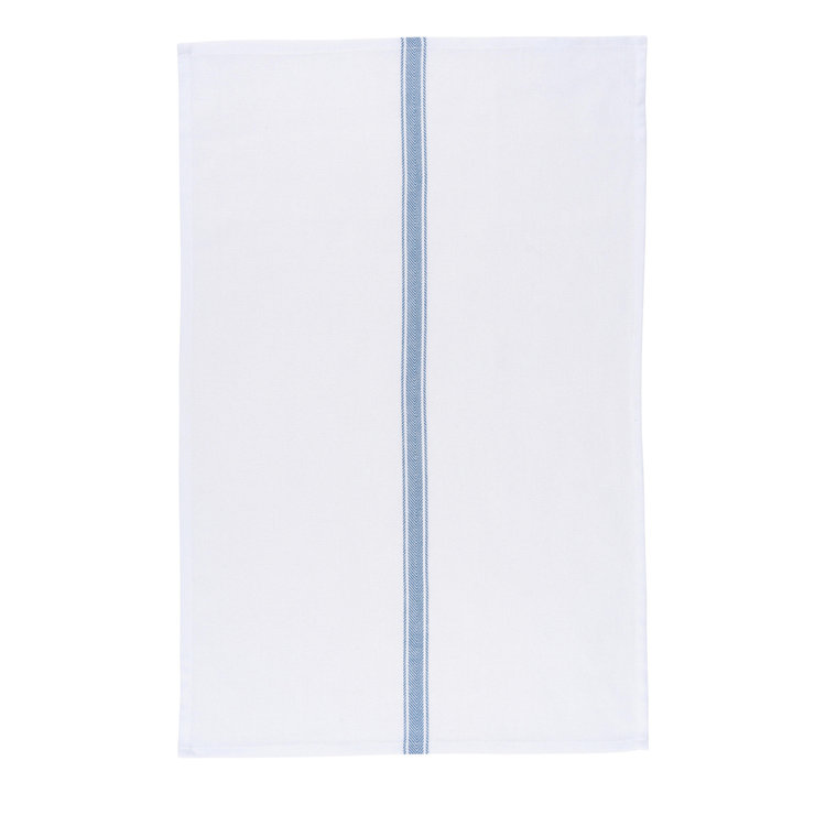 Set of 4 Delft Brooklyn Stripe Dishtowels