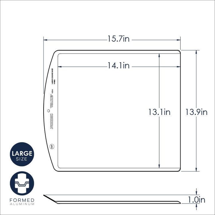 Nordic Ware Nordic Ware 13x14" Cookie Sheet