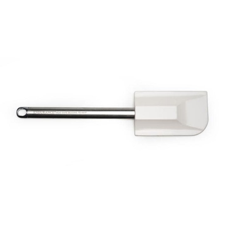 Large White Silicone Spatula