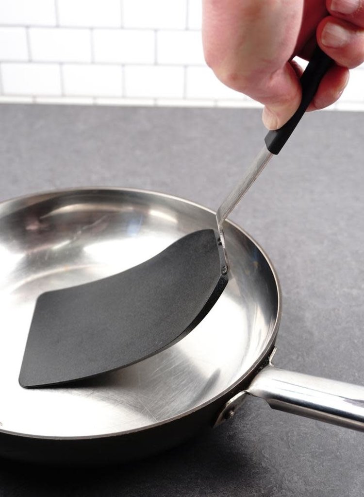 Black Nylon Offset Flex Turner/Spatula
