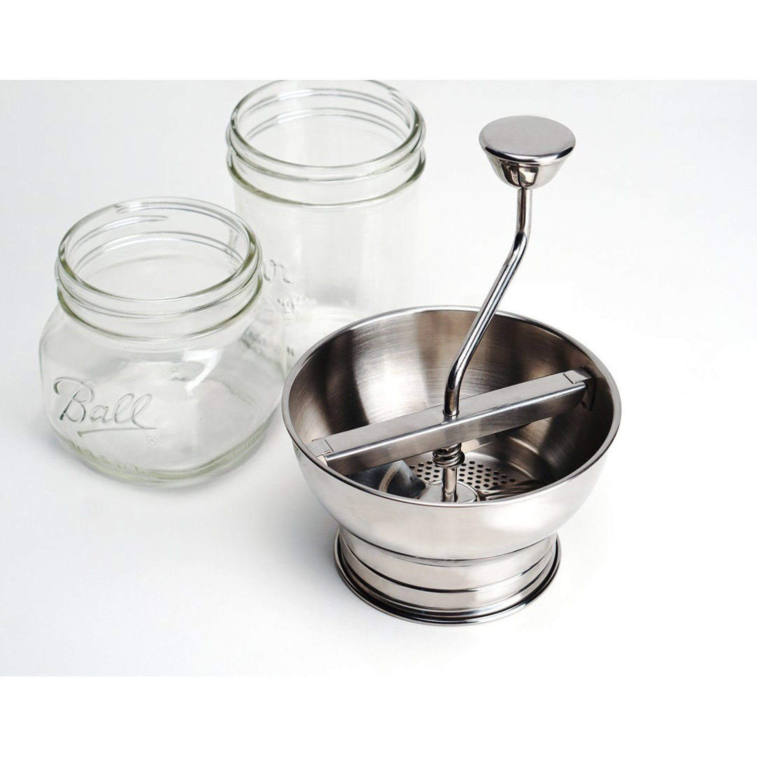mini food mill, attach to wide mouth Whisk