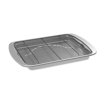 15.6x11.6" Baking Tray With Carbon Steel Rack