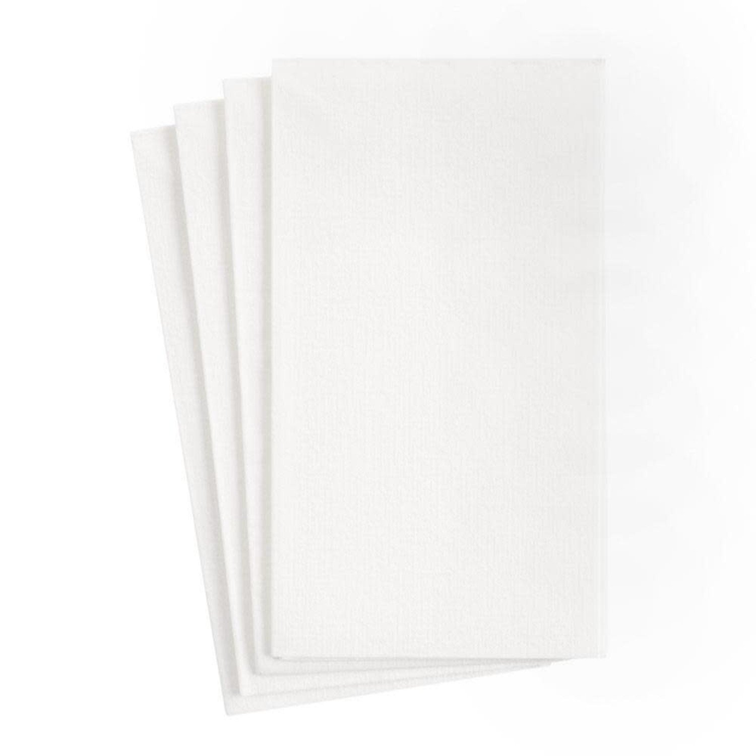 White Linen Paper Dinner Napkins - Whisk