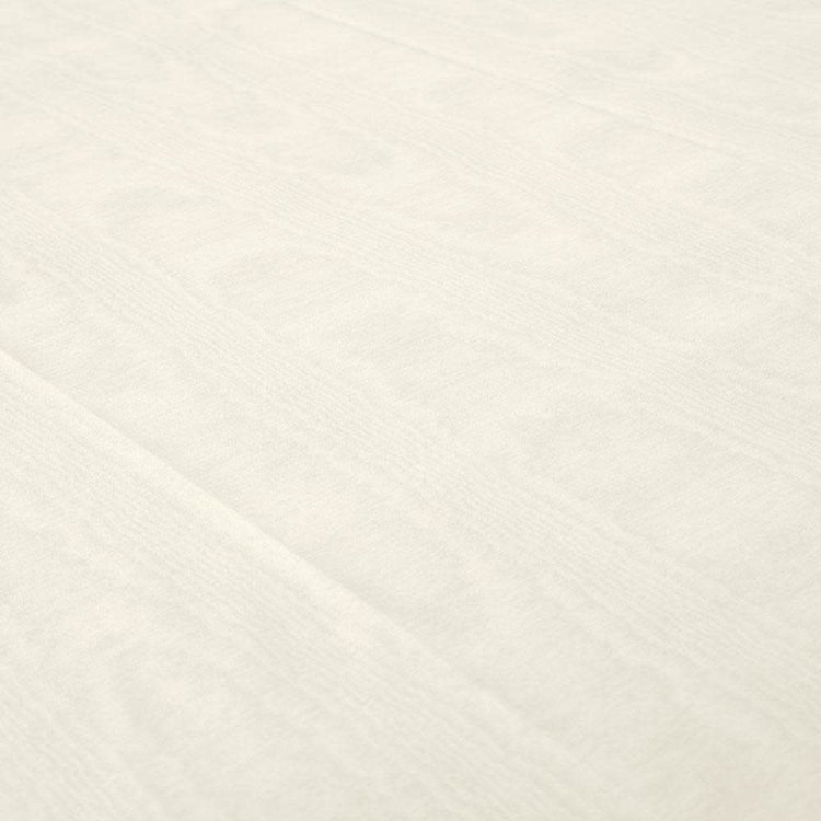 4.5x7' Ivory Paper Tablecloth