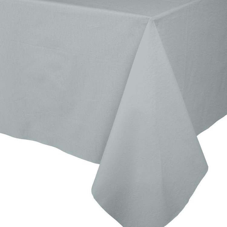 5x8' Silver Paper Tablecloth