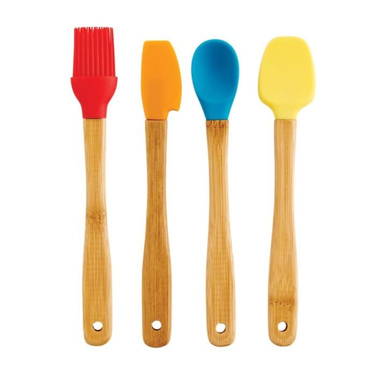 Mini Silicone Tools, set of 4