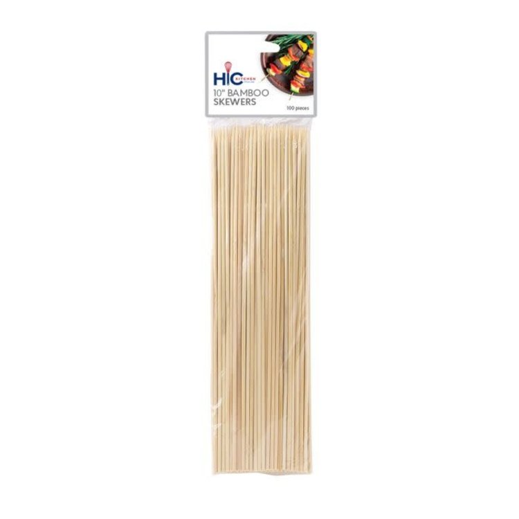 10" Bamboo Skewers