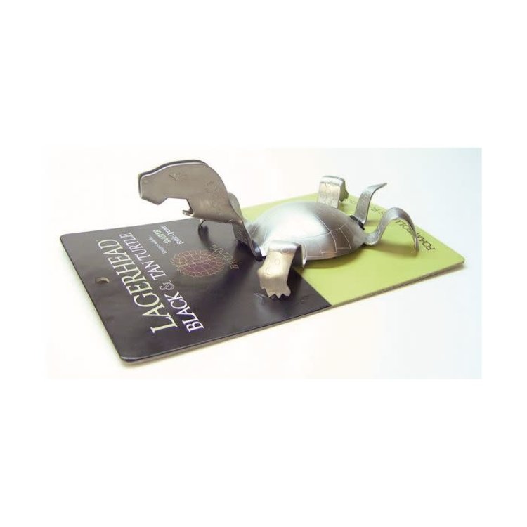 Black & Tan Turtle with Bottle Opener