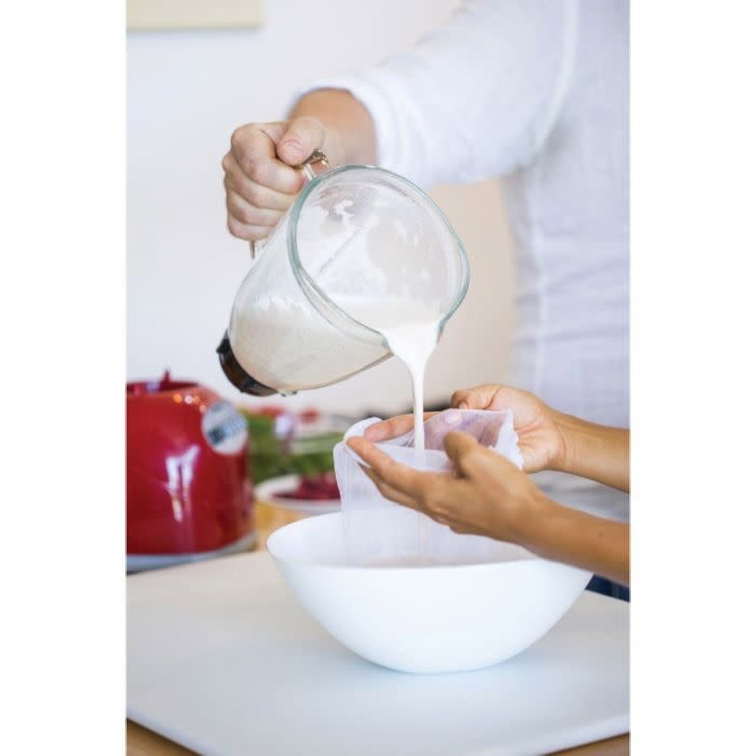 Organic Cotton Nut Milk Bag | 615 Nursery and Garden Center