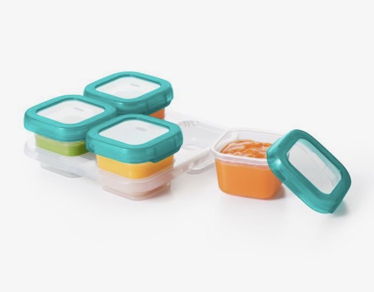 OXO OXO 4 oz Baby Food Storage Blocks, set of 4