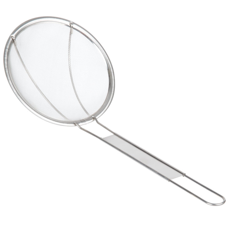 5.5" Fine Mesh Stainless Steel Spider Skimmer