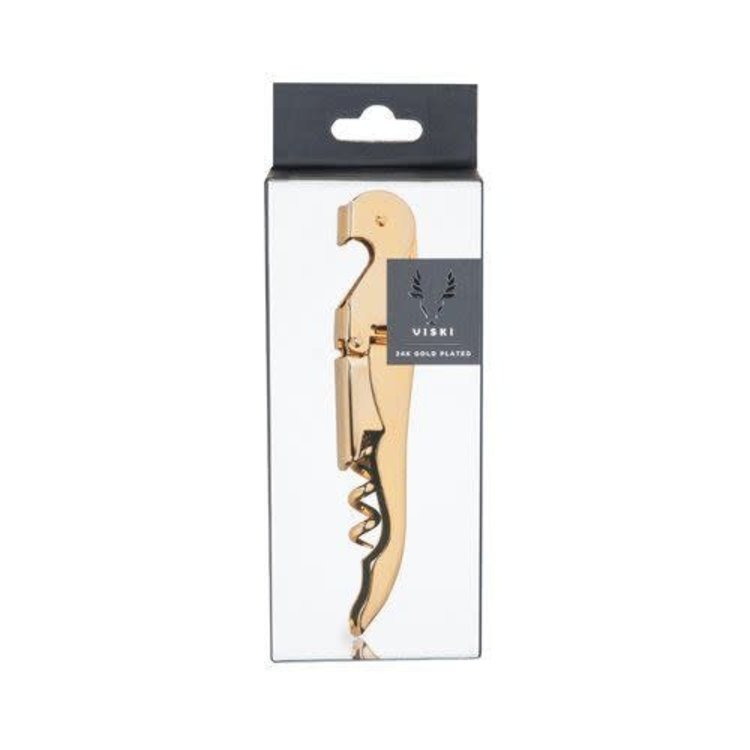 Gold Double Waiter Corkscrew