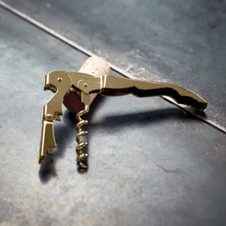 Gold Double Waiter Corkscrew