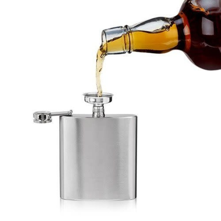 6 oz Stainless Steel Flask