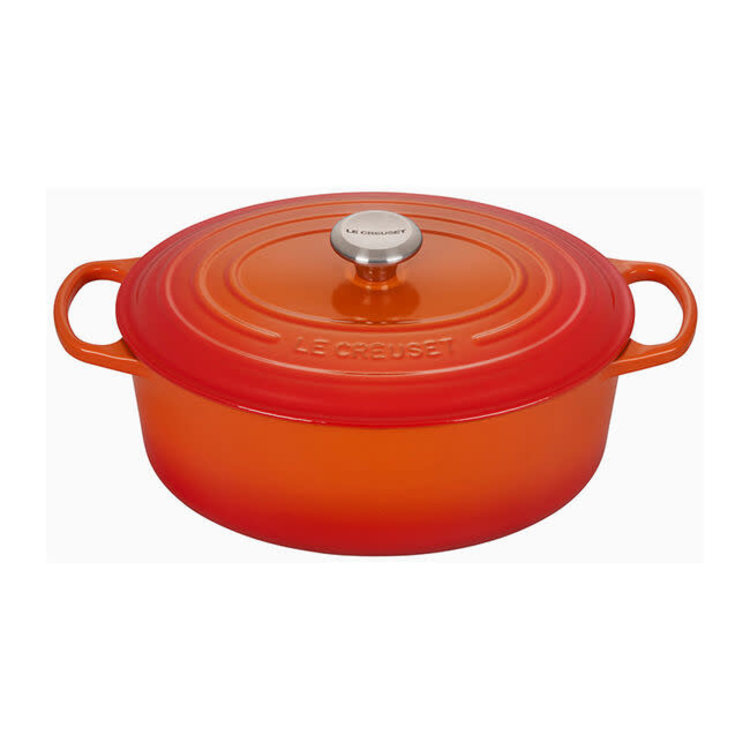 Le Creuset Le Creuset 6.75 quart Oval Flame Dutch Oven