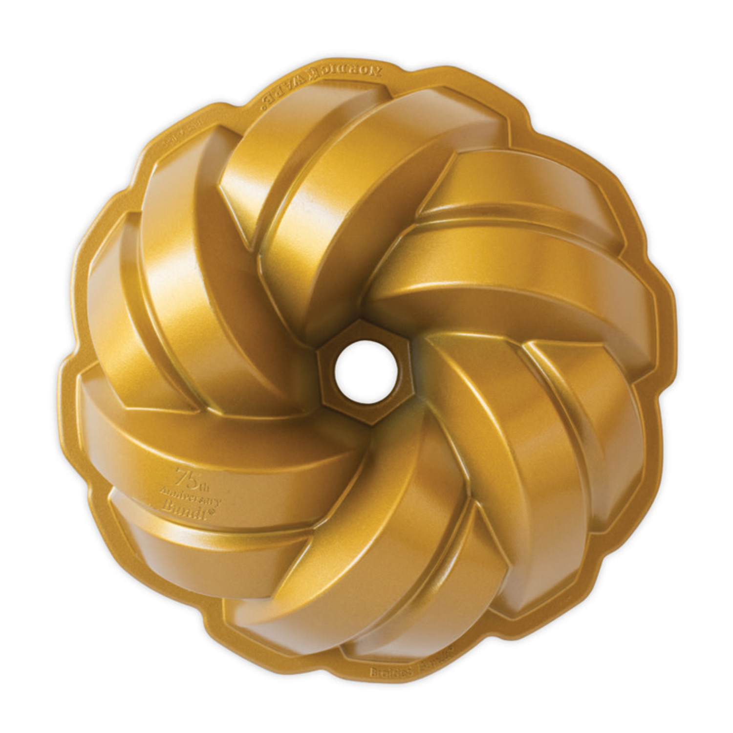 Nordic Ware Jubilee Bundt Pan (Gold)