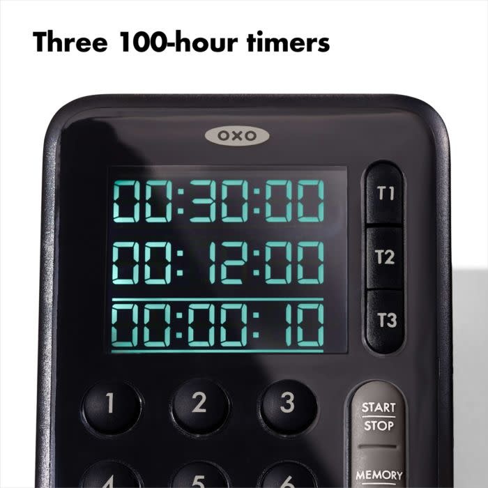 General Tools TI891B Triple Timer with Clock 